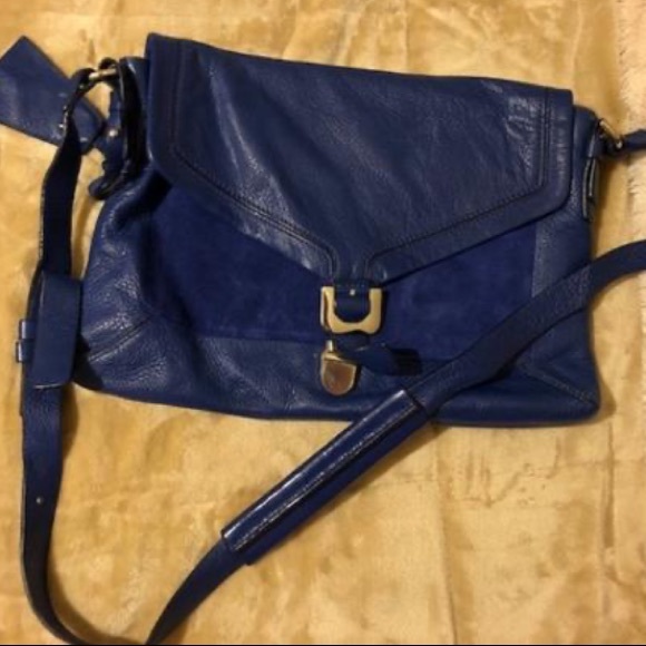Diane von Furstenberg Blue Messenger Bag - Picture 10 of 15